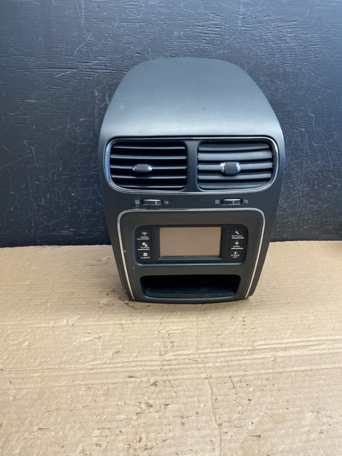 2011-2019 Dodge Journey 4.3 Radio Display Screen Bezel Trim Air Vents AF2073 DW0
