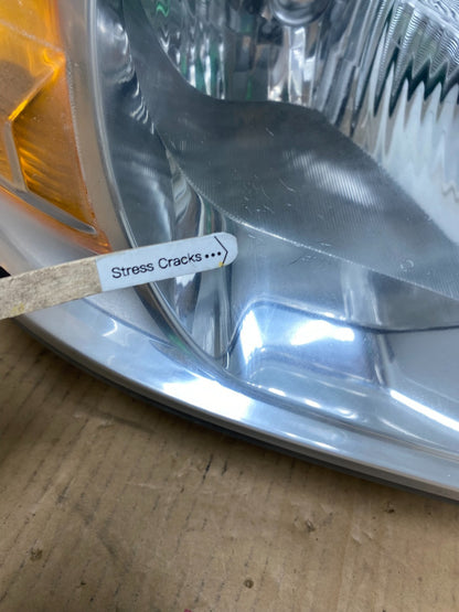 2008 to 2010 Dodge Caravan Right Passenger RH Halogen Headlight AC7554 DW3