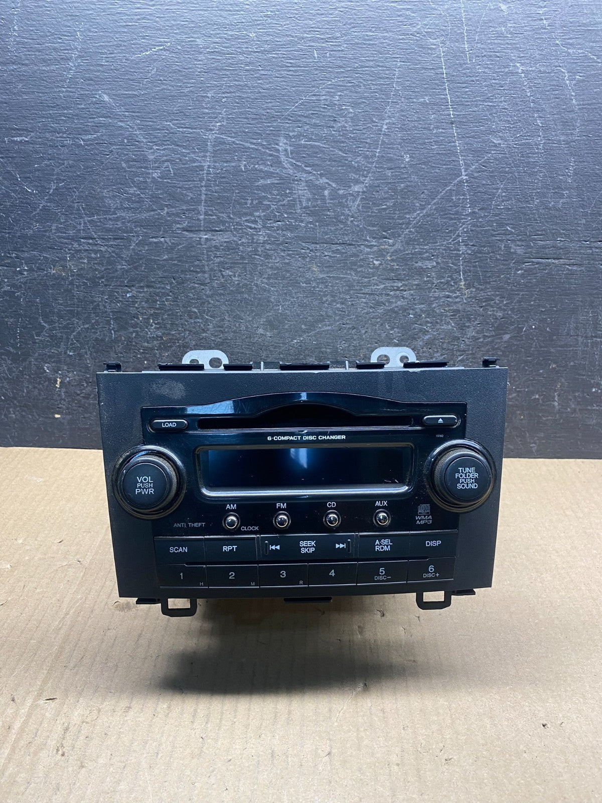 2007-2011 Honda CRV CR-V 6 CD AUX Player Radio Stereo CD Player AG9482 DG0