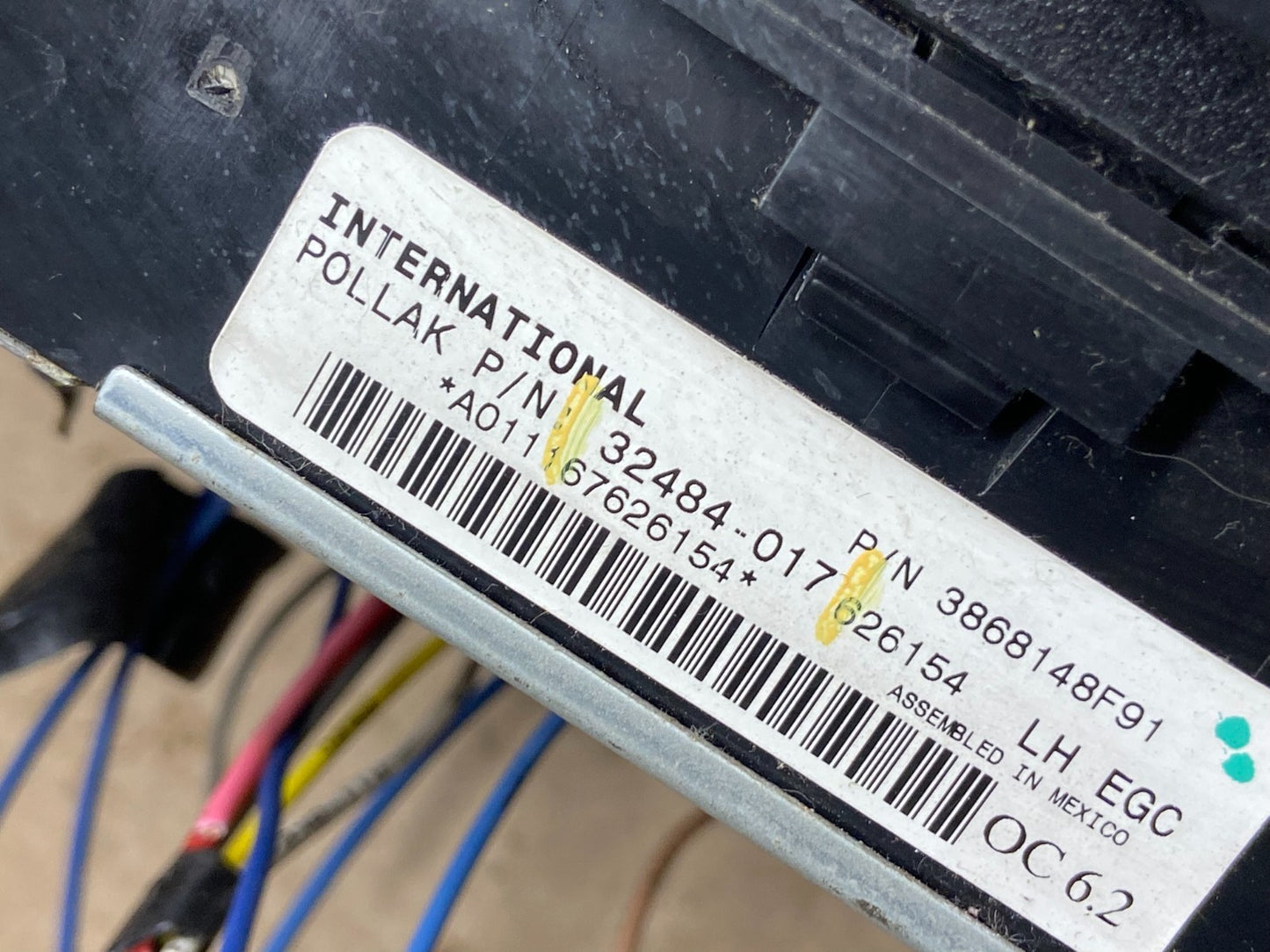 2011-2014 International PROSTAR Speedometer Cluster P/N 3868148f91 ab5568 DG5