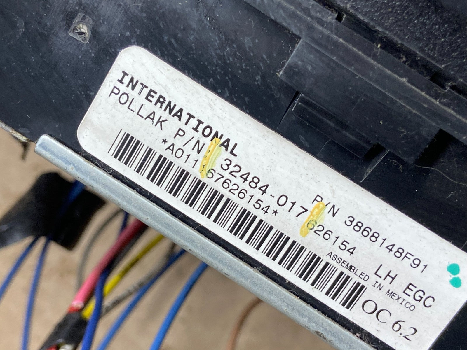 2011-2014 International PROSTAR Speedometer Cluster P/N 3868148f91 ab5568 DG5