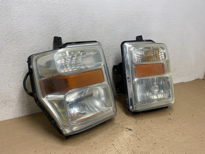 2008 to 2010 Ford F250 Super Duty Left+Right Side Headlights AI2441 DW2