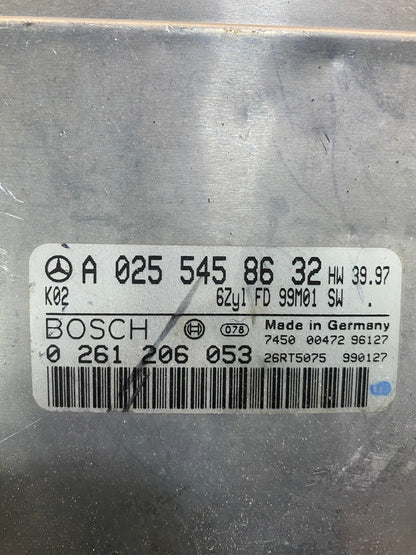 1998 2000 Mercedes Benz ML320 Engine Computer ECM a0255458632 ac2765 DG2