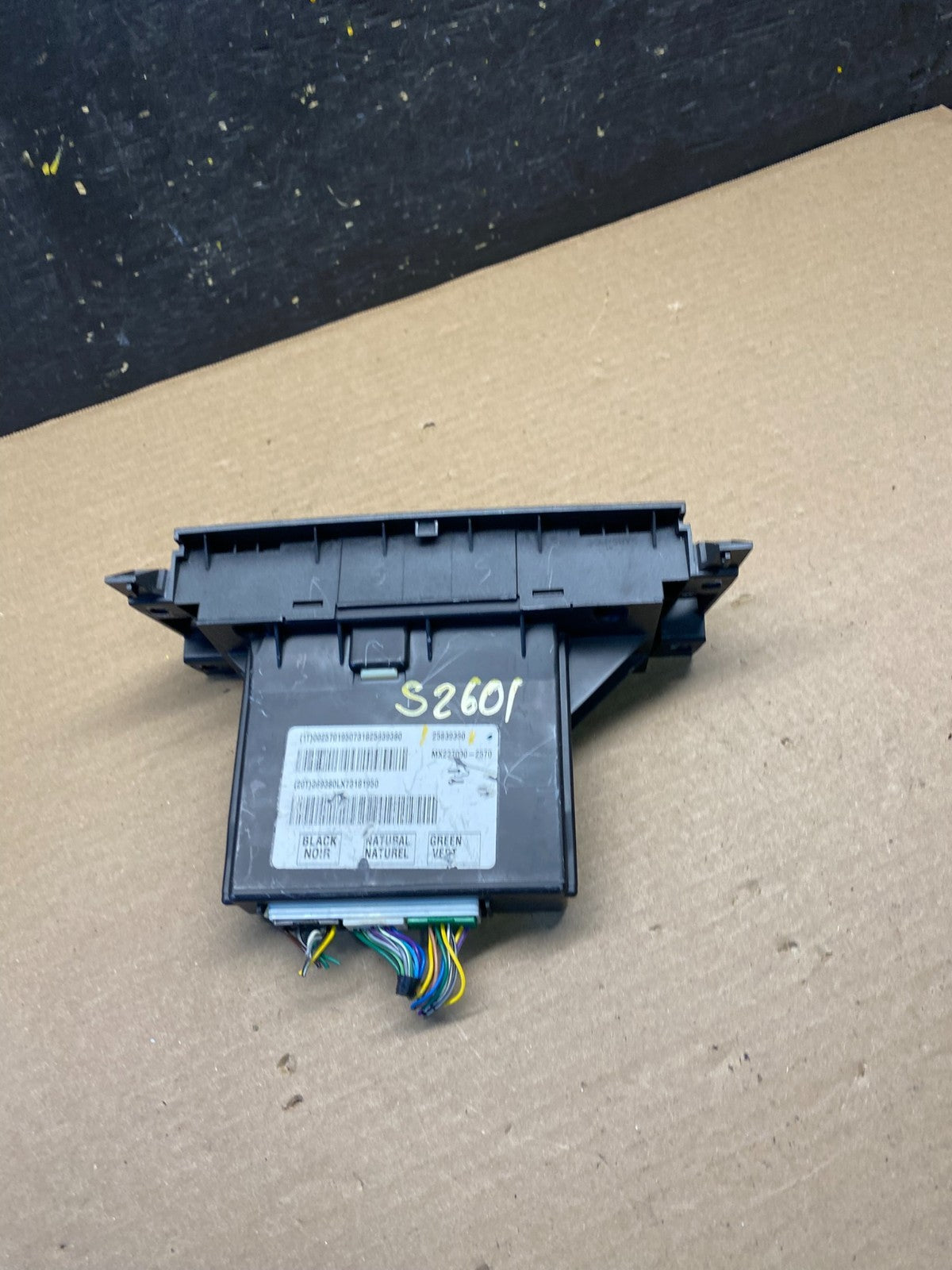 2008 2009 Cadillac SRX AC Heater Climate Control Panel S2601 DG4