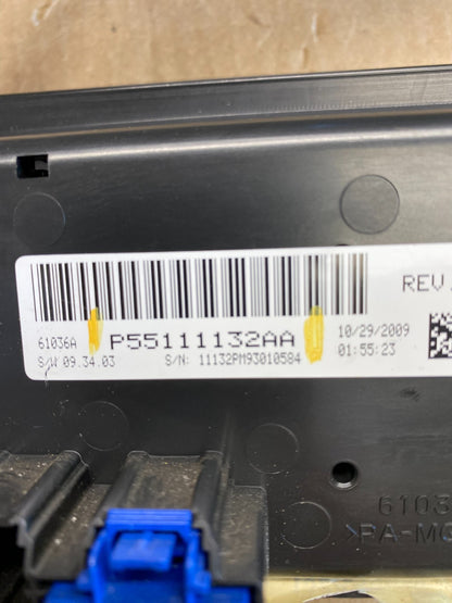 2011 to 2017 Jeep Patriot Dash Climate Temperature Control Radio Bezel AC6350 DG6