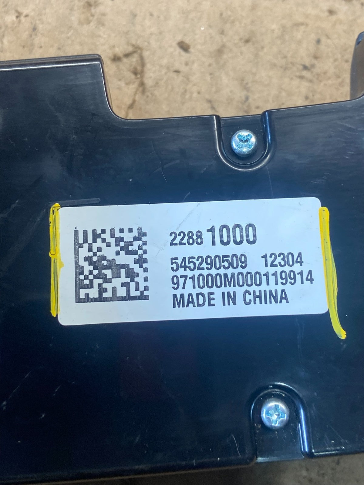 2013 2014 2015 Chevrolet Malibu AM FM Radio Control Panel p3494 DG6