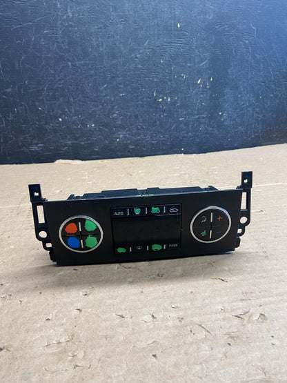 2007 to 2011 Cadillac Escalade AC Heater Climate Control Panel AF2590 DG0