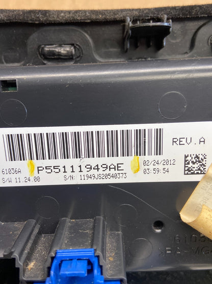2011-2014 Chrysler 200 Heater AC Climate Switch Temperature Control OE AD2182 DG4