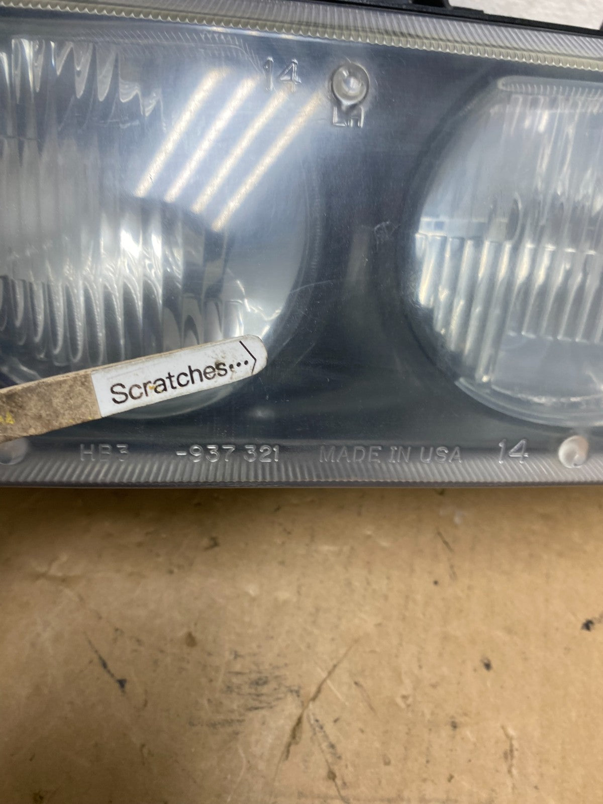 1992 to 1999 BMW 3 series E36 Left Driver LH Side Headlight AD2764 DW3
