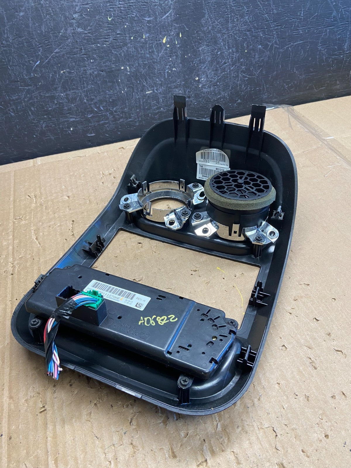 2011 to 2017 Jeep Compass Dash Climate Temperature Control Radio Bezel AD6822 DG3