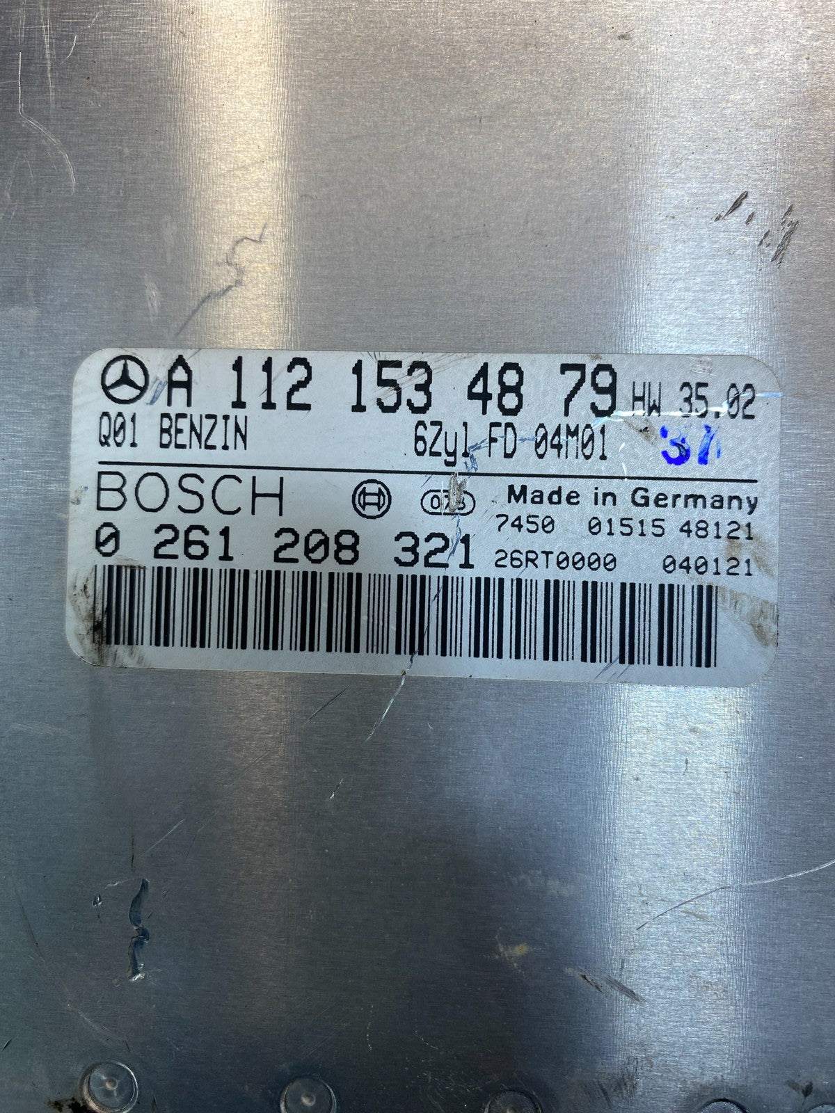 2001 to 2005 Mercedes E320 CLK320 Engine Control Unit ECU Module aa7629 DG2