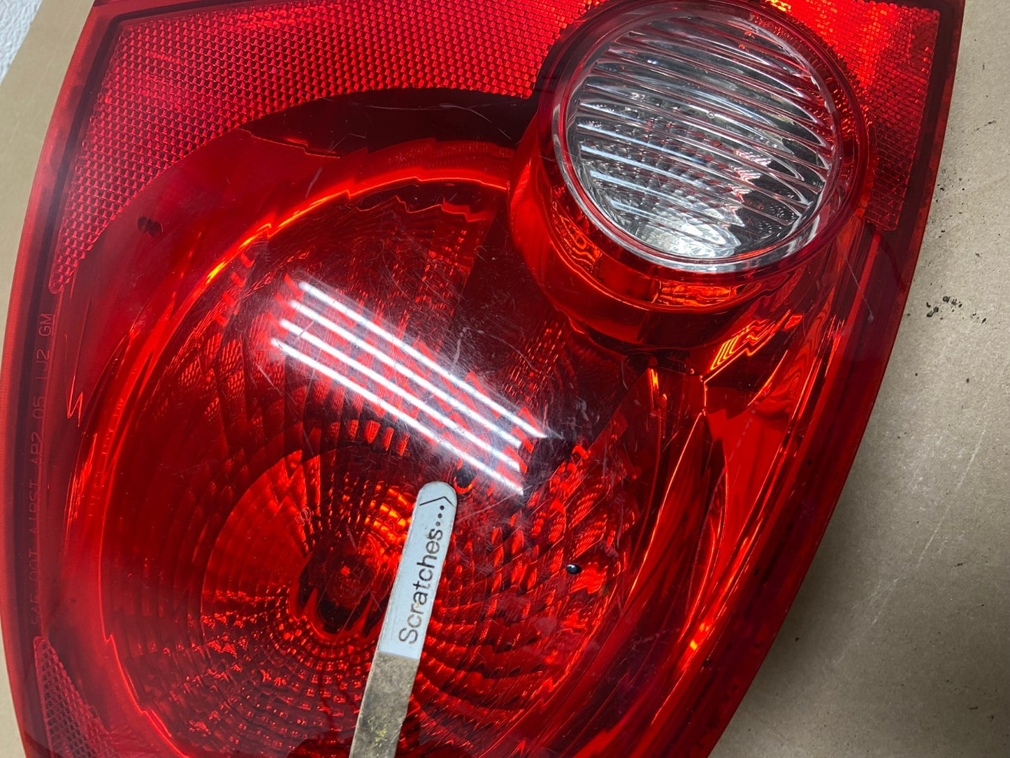 2005-2010 Chevrolet Cobalt Sedan Left Driver Side Tail Light AF4381 LK3