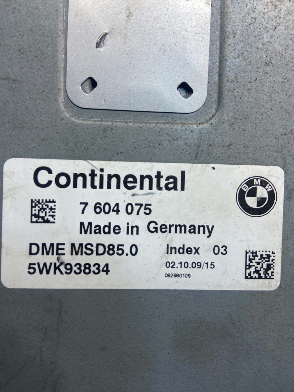 2009 to 2012 Bmw 550i 650i 750i Engine Computer ECU Control Module ECM ad1827 DG2