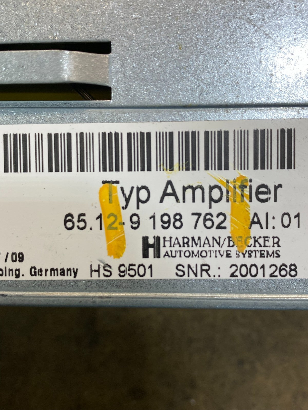2008 to 2010 Bmw 528i 535i Harman Becker Stereo Audio Amplifier Amp Oe AA7630 DG2