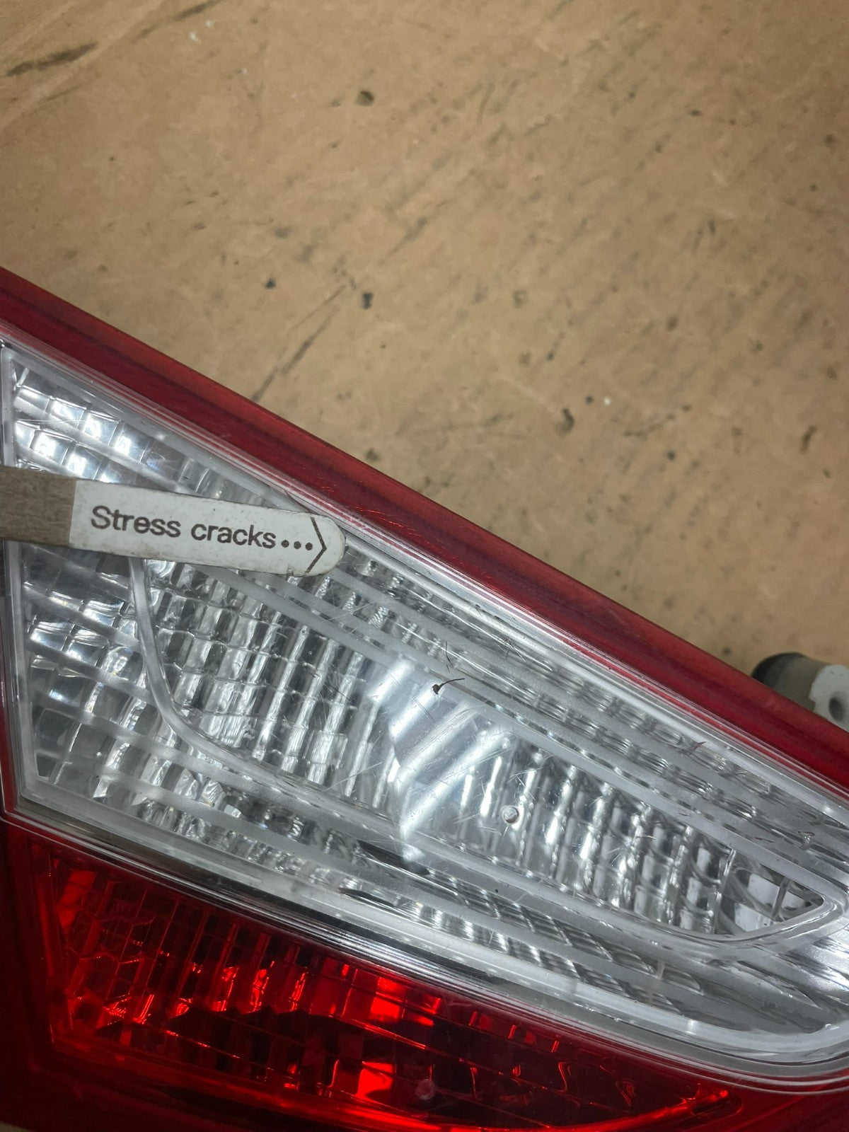 2011 2012 2013 2014 Hyundai Sonata Left Driver Inner Tail Light Oem Q6754 DW6