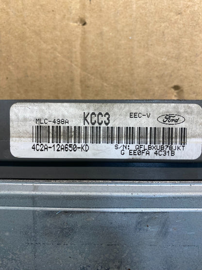 2004 Ford Van E150 E250 5.4L Engine Control Module Unit ECU AB4084 DG2