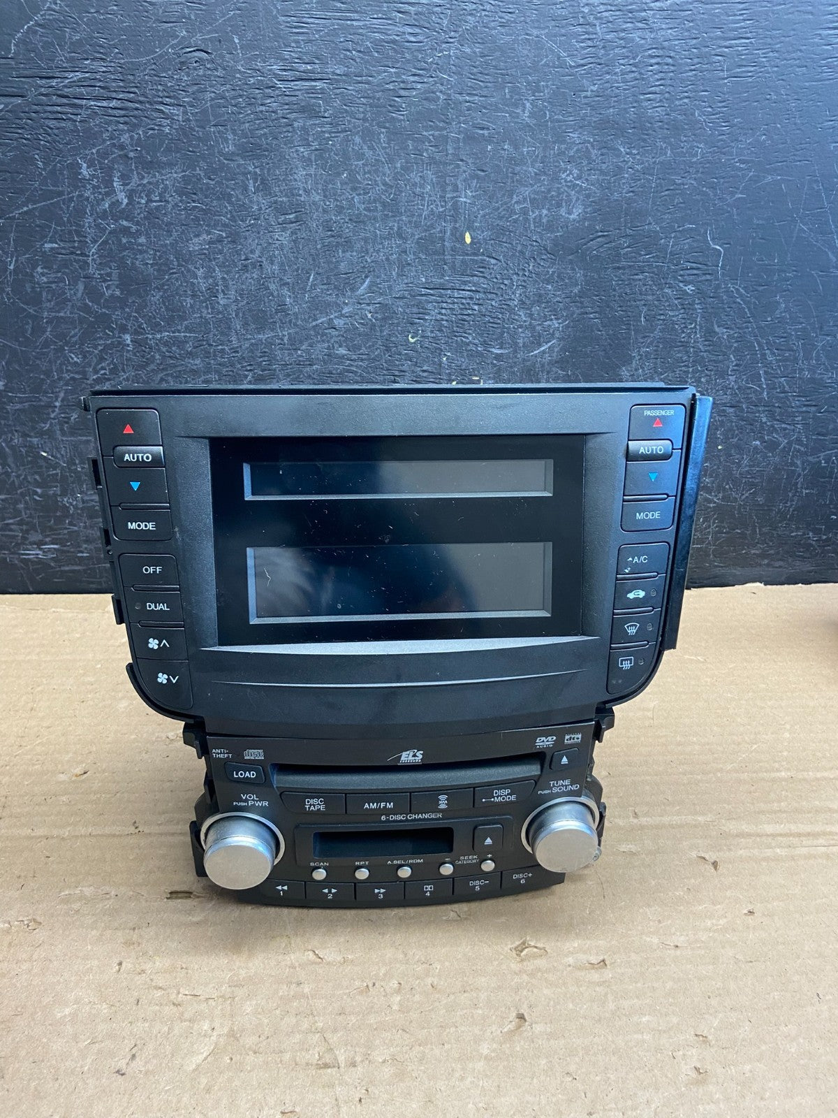 2004 2006 Acura TL Screen Radio Climate Control CD Player AF2627 DG0