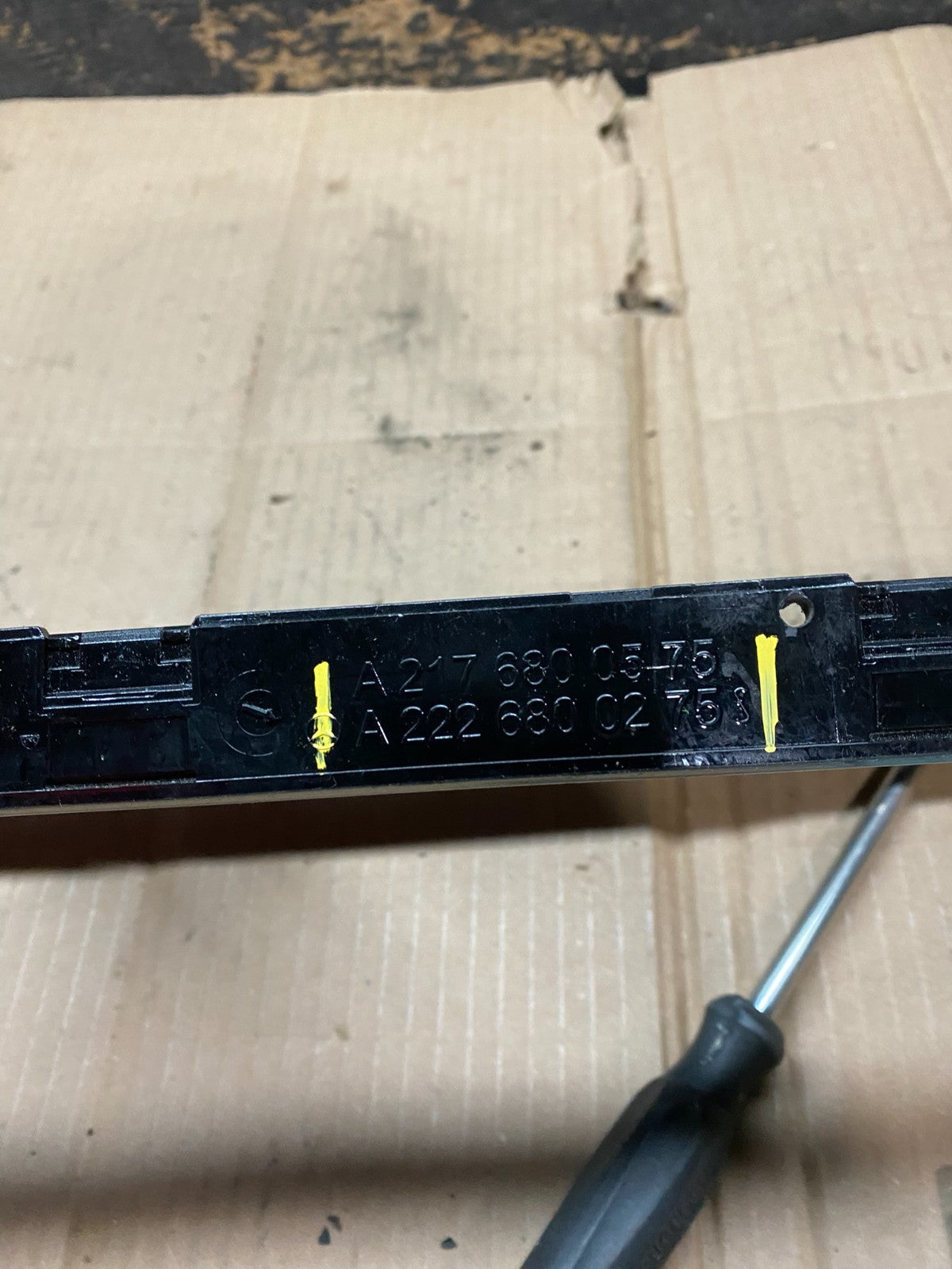 2014-2017 Mercedes W222 S550 Instrument Cluster Speedometer Bezel Trim w4700 DG7