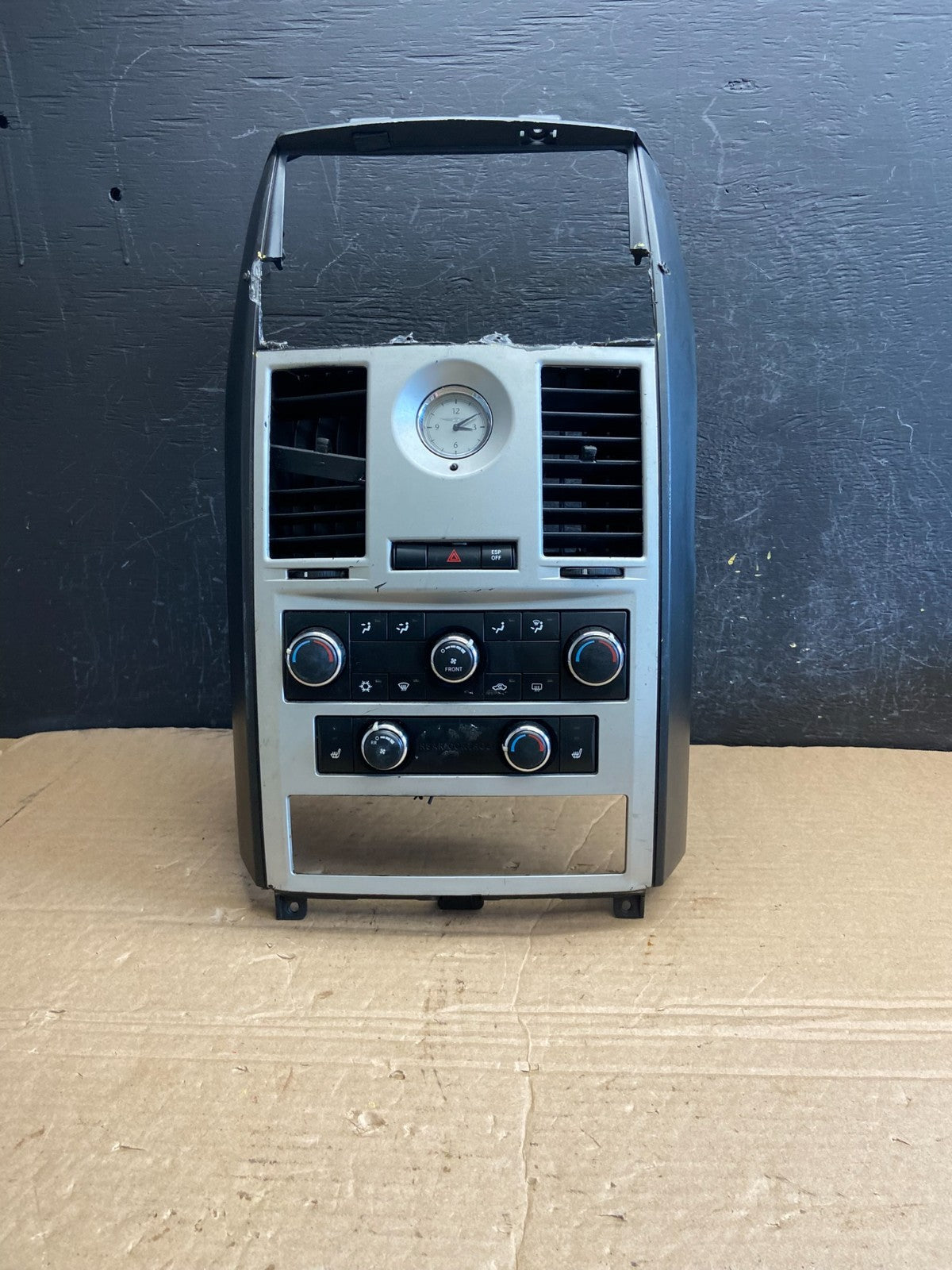 2008-2010 Dodge Grand Caravan Radio Bezel Climate Control AC Heater AF1983 DG0