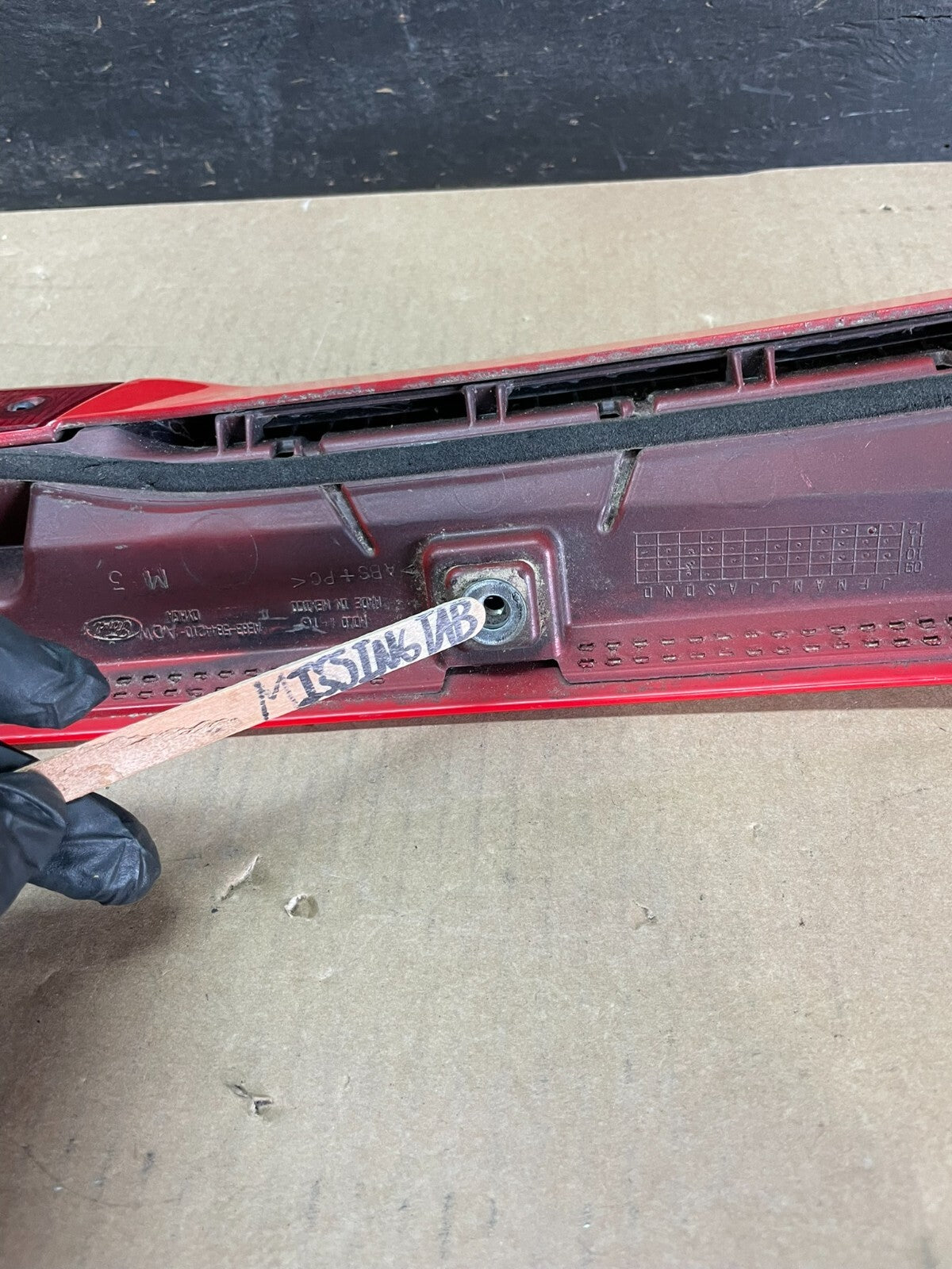 2011 to 2013 Ford Fiesta 5 Hatchback Rear Trunk Spoiler Oem L9162 DG14