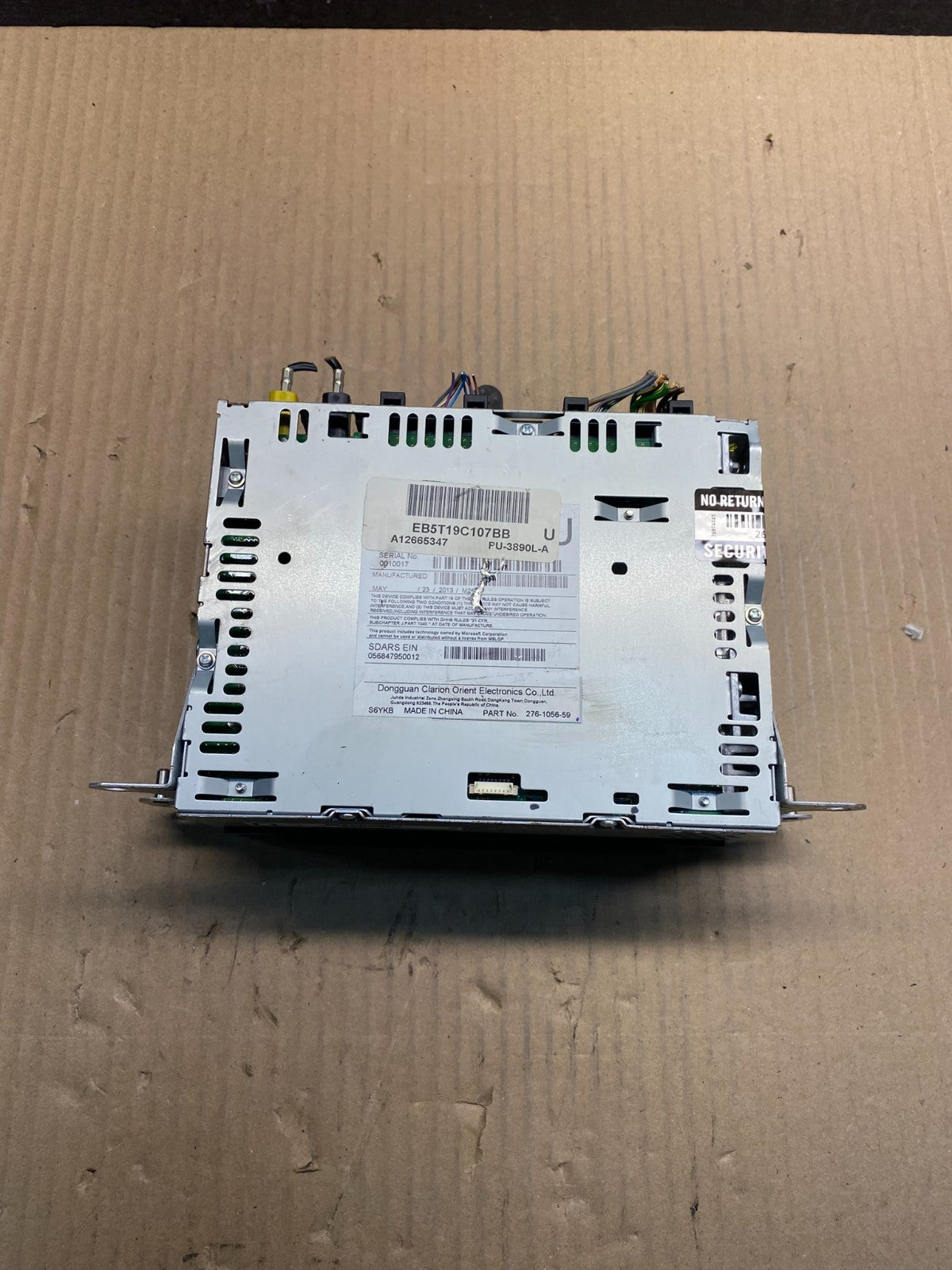 2014 2015 Ford Explorer Audio Equipment Radio Receiver AM FM CD ai0359 DG4