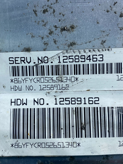 2003-2006 Chevrolet Tahoe Silverado Engine Control 12589463 ECM ECU AG9538 DW2