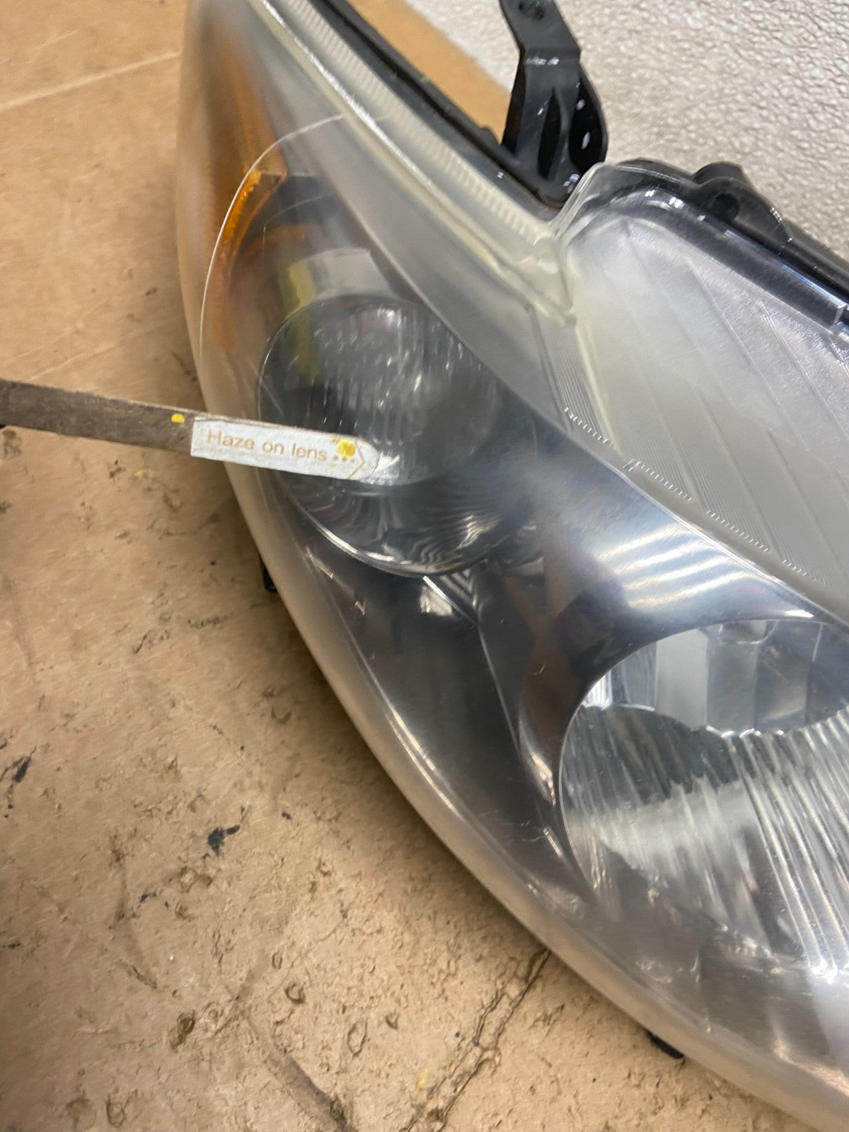 2009 to 2010 Toyota Corolla Right Passenger Rh Black Headlight DEPO X8994 DW5