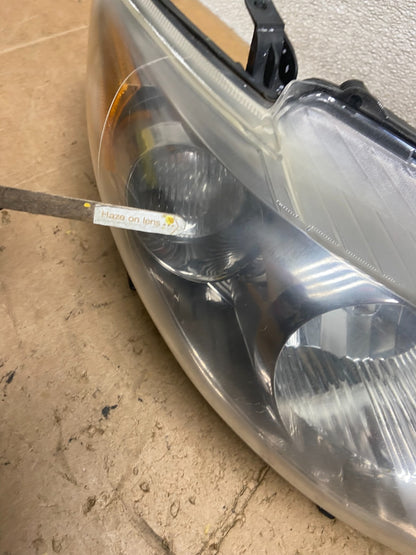 2009 to 2010 Toyota Corolla Right Passenger Rh Black Headlight DEPO X8994 DW5