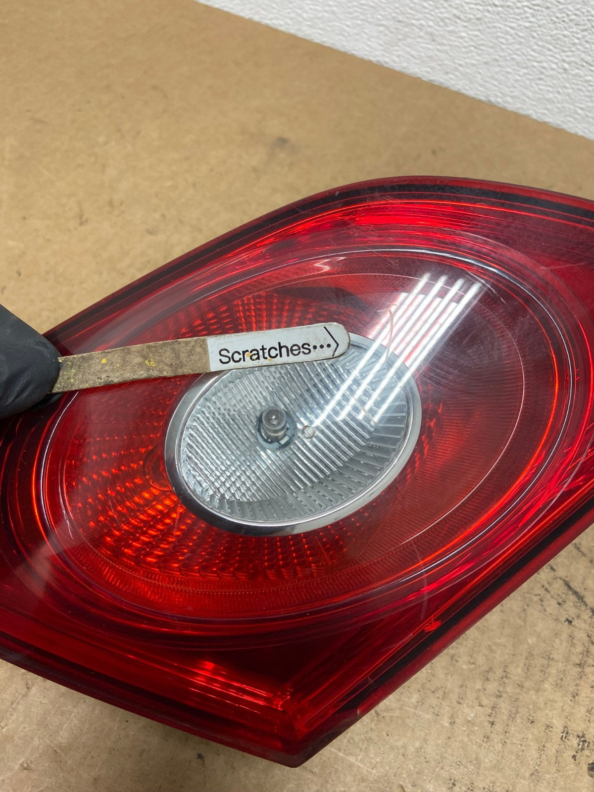 2009-2012 Volkswagen CC Left Driver LH Side Tail Light Inner Trunk AC3055 LK3