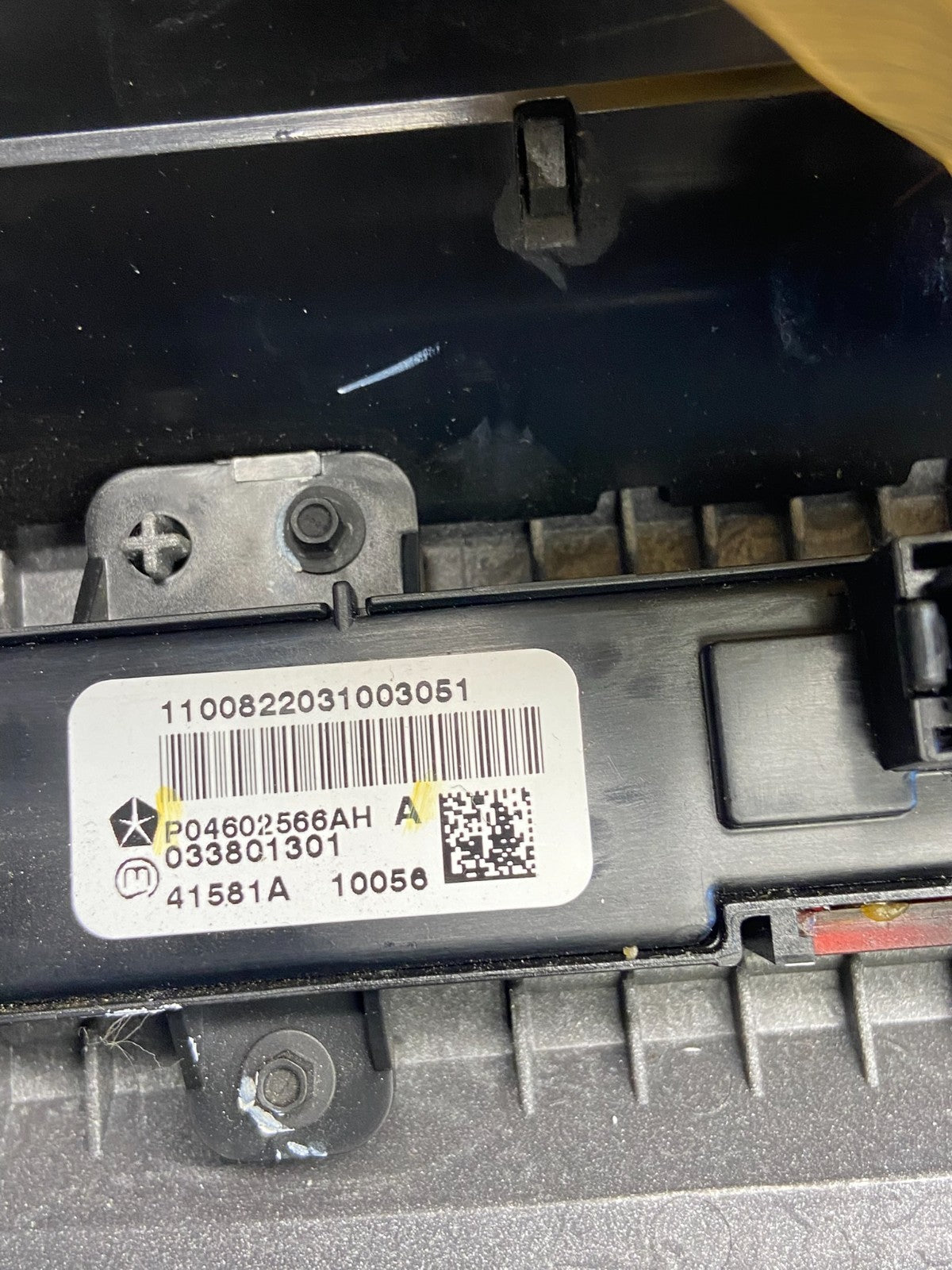 2009 2010 Dodge Journey Center Dash A/C AC Climate Control Bezel Trim AE2046 DG5