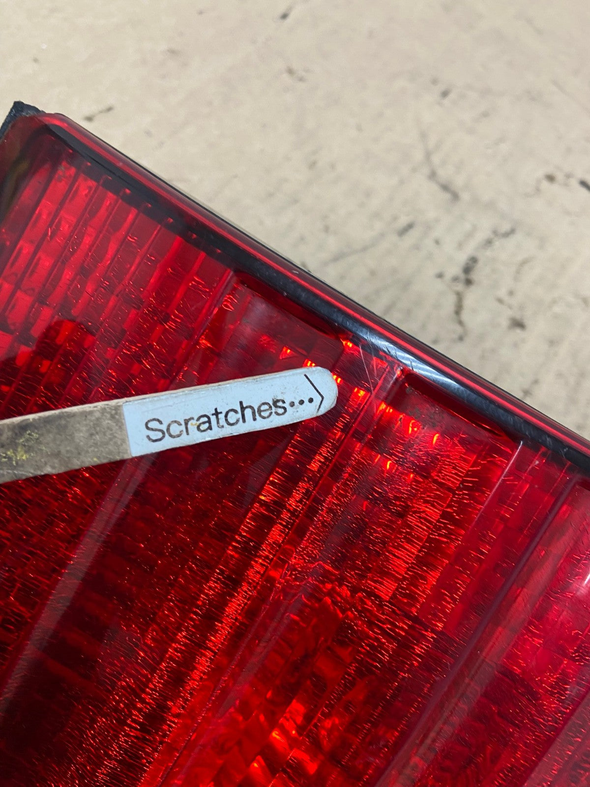 2000 2001 2002 Lincoln Ls Right Passenger RH Side Inner Tail Light AE6430 LK3