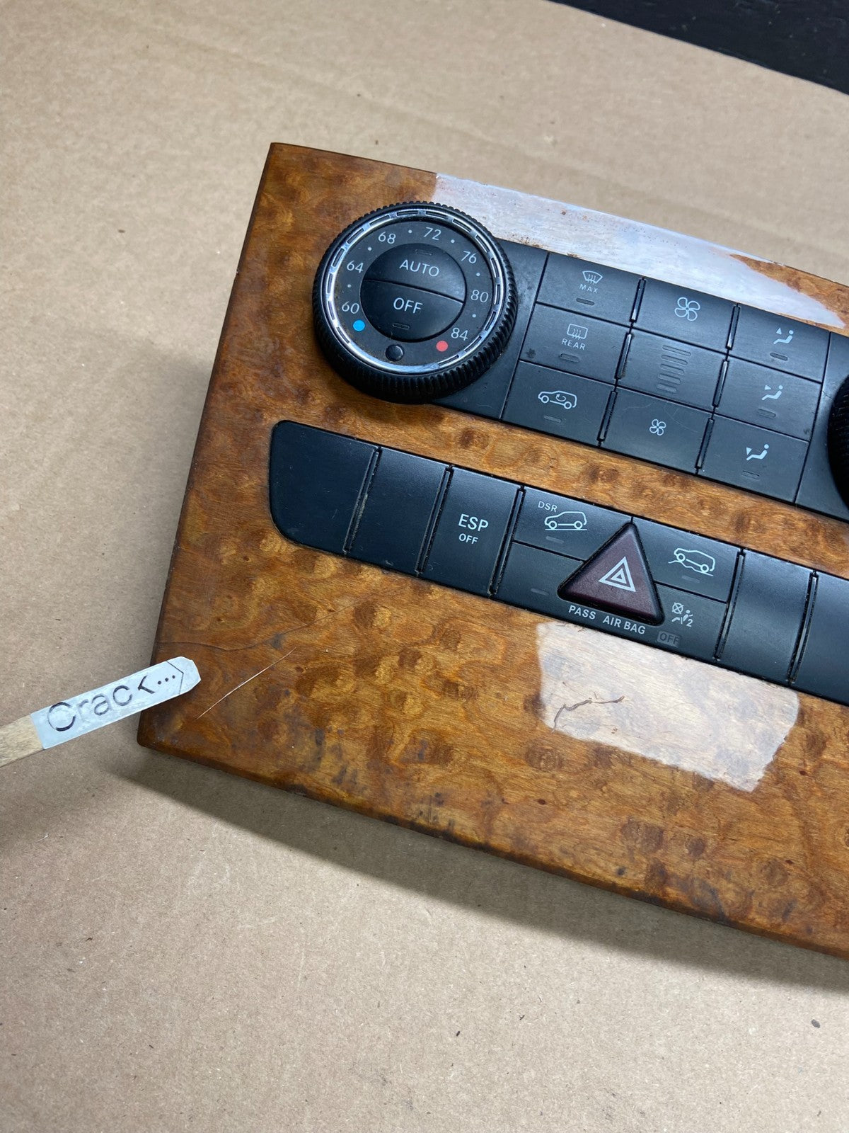 2006 to 2008 Mercedes W251 R350 AC Temp Heater Climate Control T4323 DG1