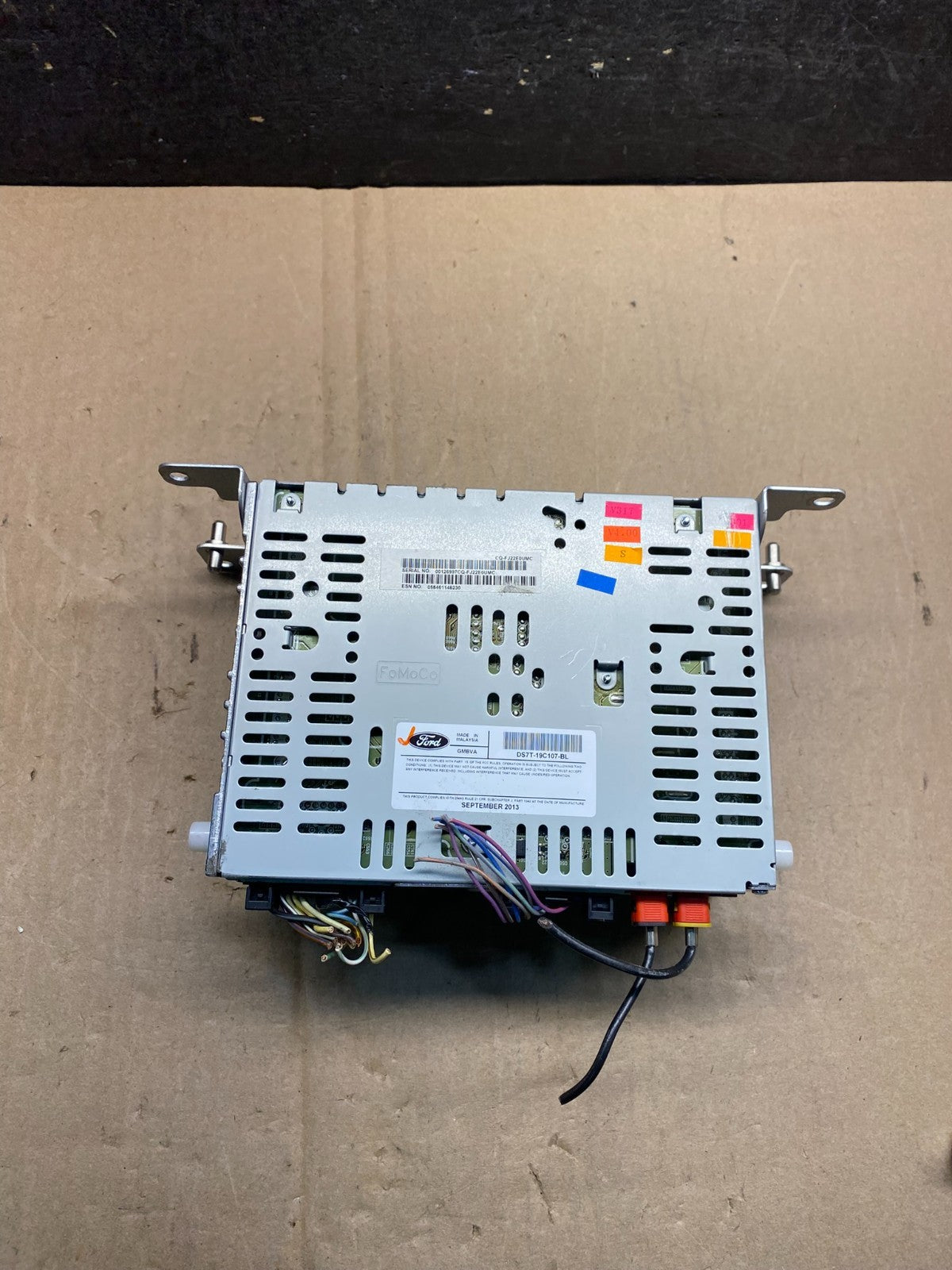 2013 2014 2015 Ford Fusion Radio Audio Receiver AM FM CD MP3 AJ0124 DW4