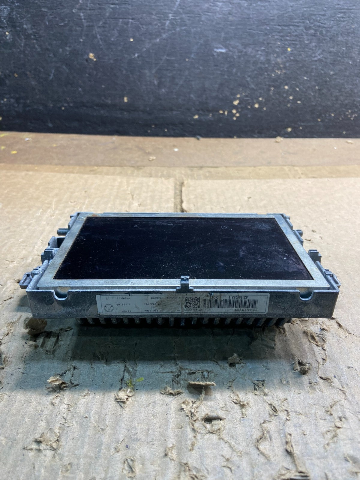 2014 to 2015 Mercedes E350 Information Navigation Display Screen Y7549 DG4