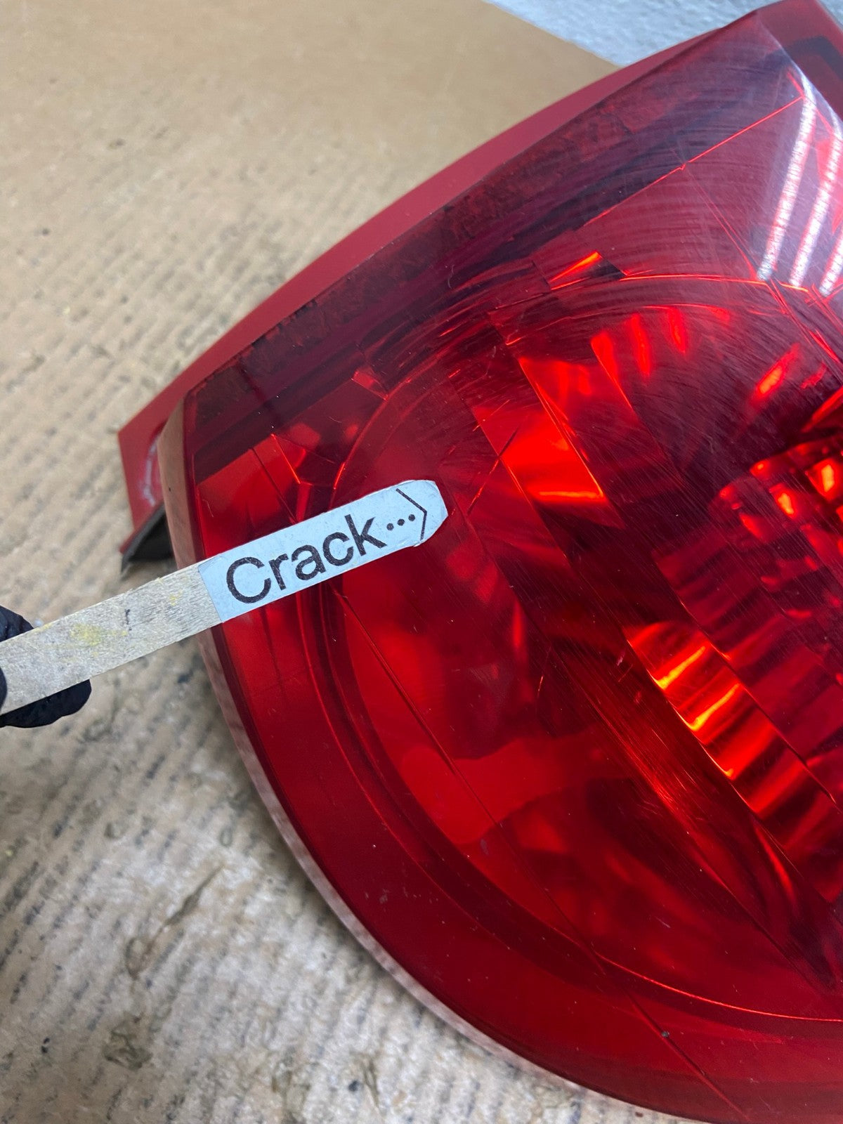 2009 2010 2011 2012 Chevrolet Traverse Right Passenger Tail Light AE2642 LK4