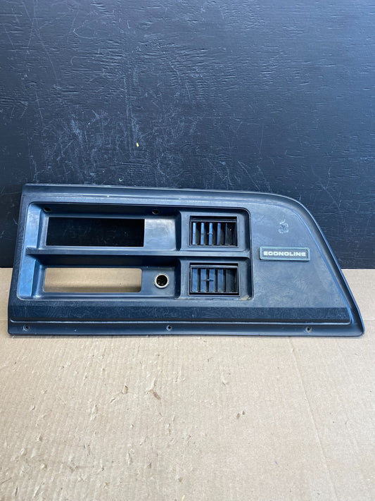 1980 to 1991 Ford Econoline Air Vent Van Dash Ac Heater Bezel ac6339 DG0