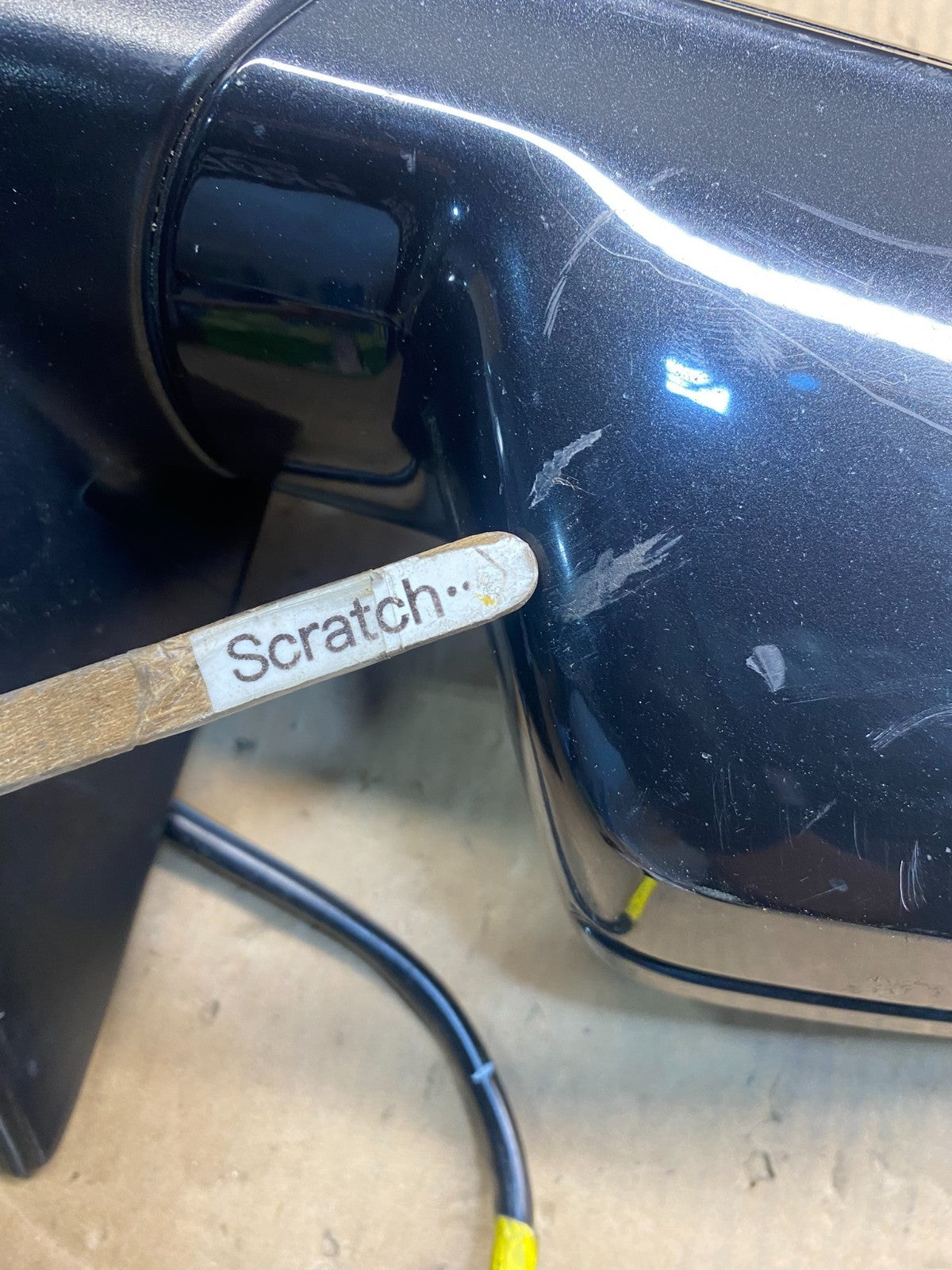2009 to 2012 Audi A4 Right Passenger RH View Power Door Mirror AH4527 DW6