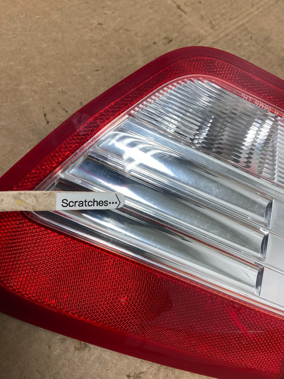 2006 - 2009 Mercury Milan Left Driver Lh Side Tail Light Inner Y5964 DW3