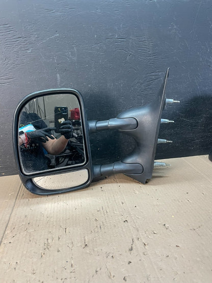2002-2008 Ford E150 E250 Van Left Driver Side Door View Two Arm Mirror AE07197