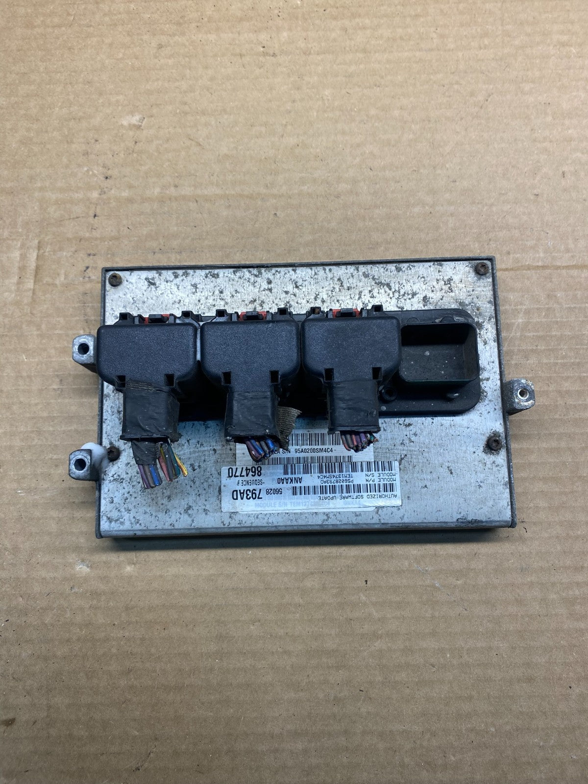 2004 Dodge RAM 1500 4.7L ECU ECM Engine Control Computer Module af7757 DG0