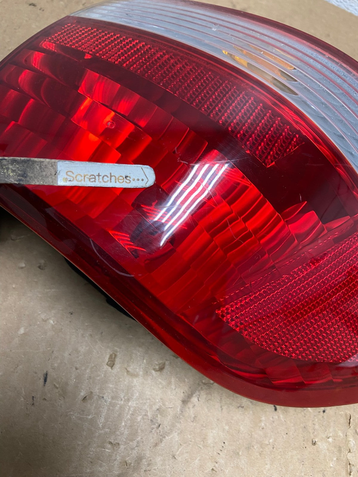 2001 to 2002 Honda Accord Sedan 4door Left Driver LH Tail Light AI3616 LK3