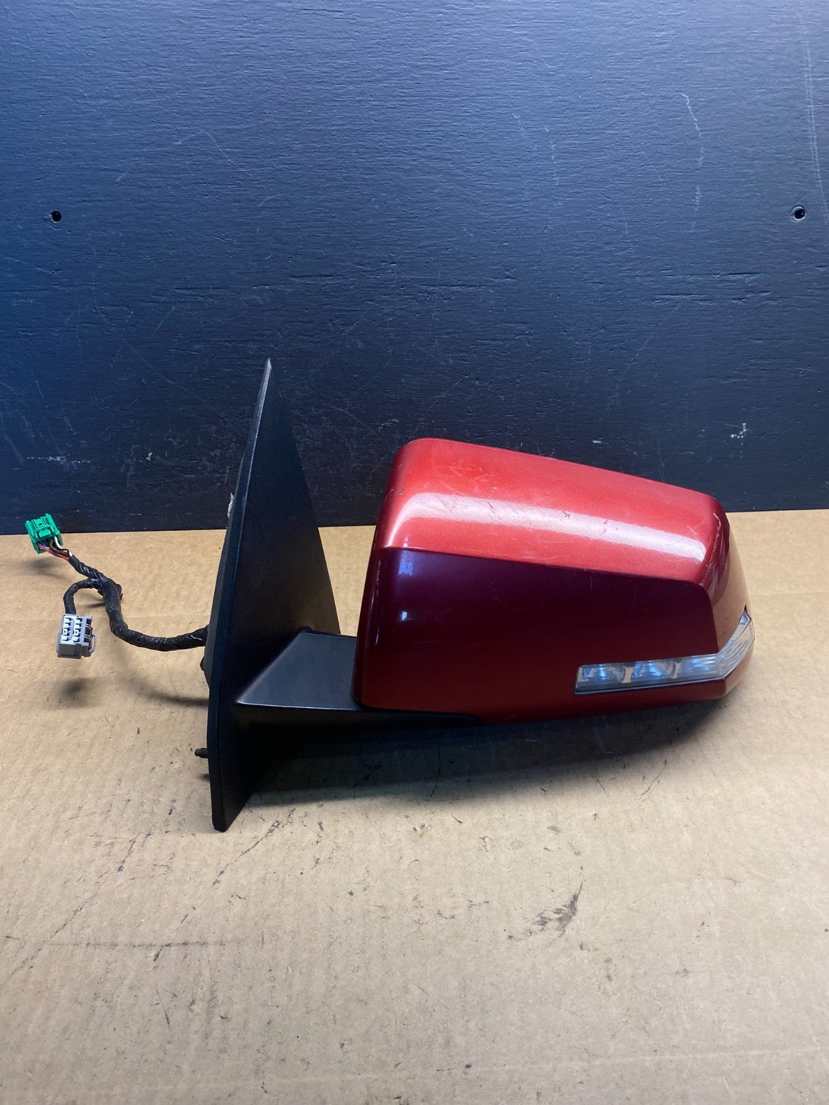 2009 to 2015 GMC Acadia Left Driver LH Turn Singal Power View Mirror AC4334 MS0