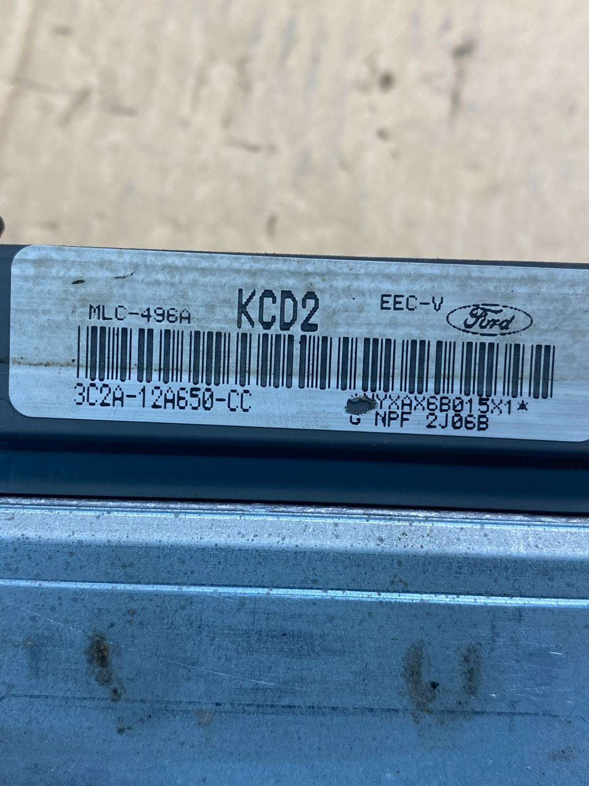 2003 Ford Van E150 5.4L Engine Control Module ECU 3C2A-12A650-CC AG1735 DG2