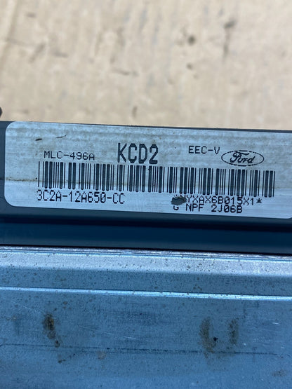 2003 Ford Van E150 5.4L Engine Control Module ECU 3C2A-12A650-CC AG1735 DG2