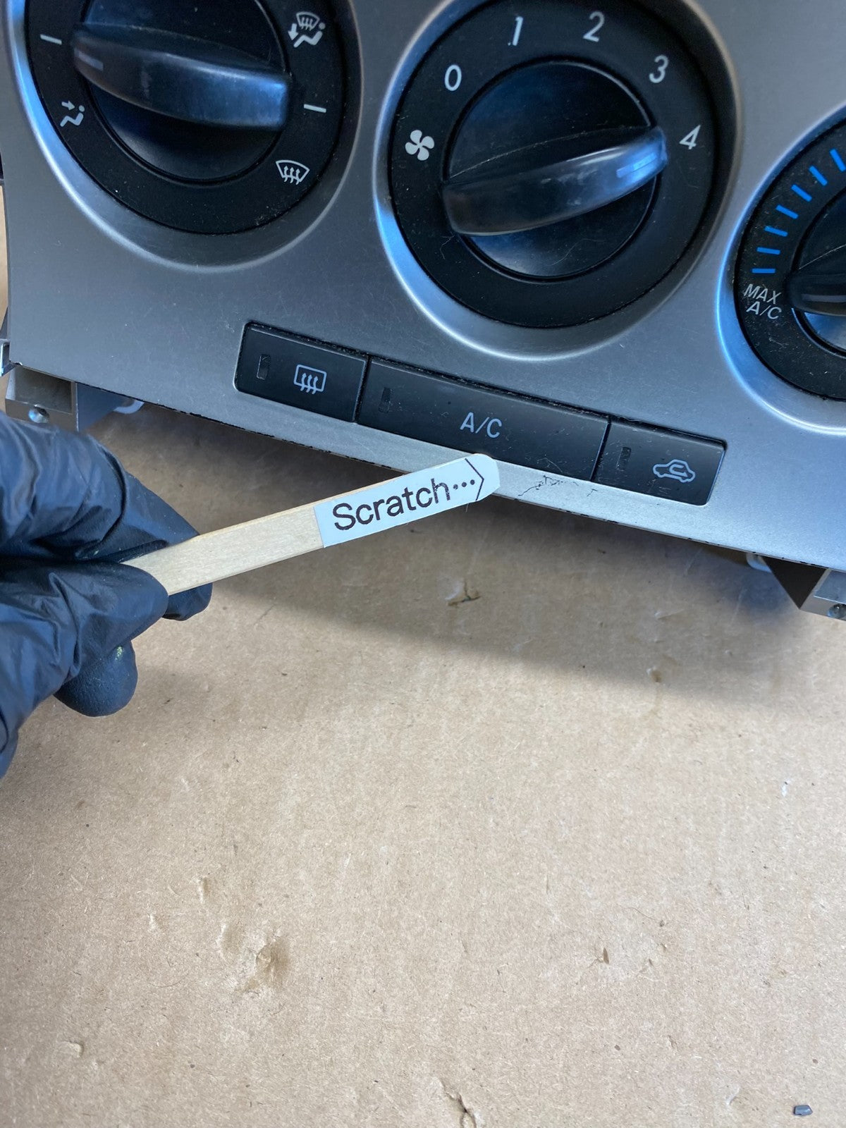 2010 to 2011 Mazda 3 Heat Climate Control Switch ai2992 DG1