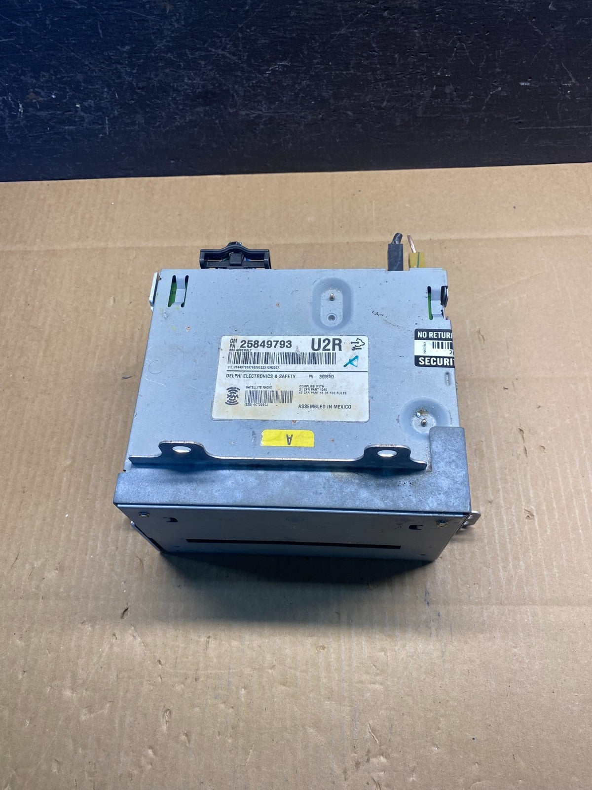 2008-2014 Cadillac CTS Am Fm Cd Player Radio Receiver 25849793 AD1574 DG3