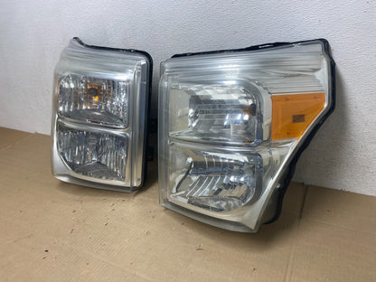 2011 to 2016 Ford F250 Super Duty Left+Right Side Headlights AI2152 DW1
