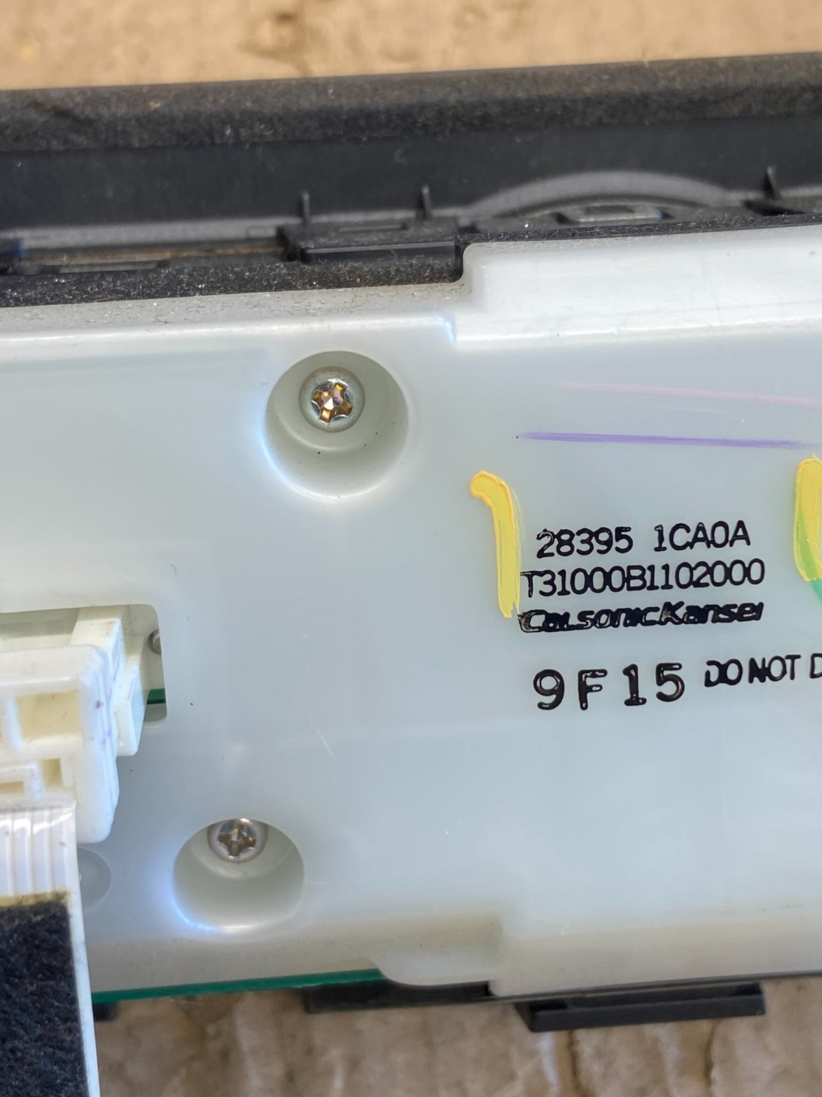 2009 2016 Infiniti FX35 Front Radio Switch Control Panel AB5892 DG5