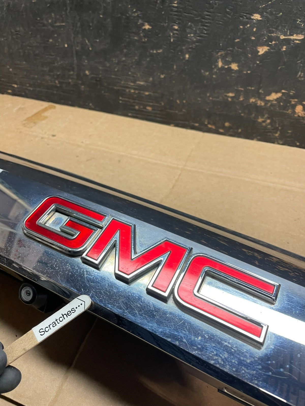 2010-2015 Gmc Terrain Lift Gate Handle Trim with Back Up Camera Molding Y9253 DG3