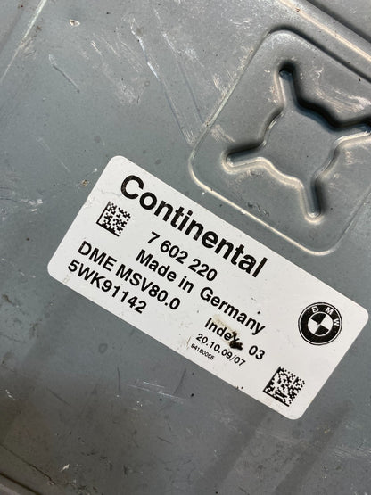 2007 - 2011 BMW 328i 528i E90 ECM ECU Engine Computer 7602220 AI7193 DW2